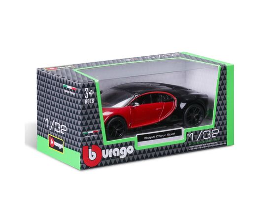 Машина Bburago Bugatti Chiron Sport (132) (18-43061), изображение 8 Машина Bburago Bugatti Chiron Sport (132) (18-43061), изображение 8