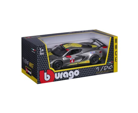 Машина Bburago Chevrolet Corvette C8.R (124) (18-28024), зображення 2 Машина Bburago Chevrolet Corvette C8.R (124) (18-28024), зображення 2