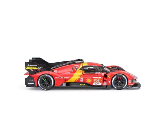 Машина Bburago Ferrari 499P LMH (124) (18-26309), изображение 5 Машина Bburago Ferrari 499P LMH (124) (18-26309), изображение 5