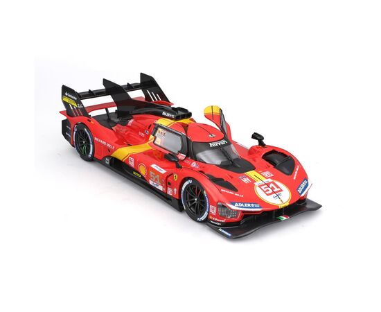 Машина Bburago Ferrari 499P LMH (124) (18-26309), изображение 7 Машина Bburago Ferrari 499P LMH (124) (18-26309), изображение 7