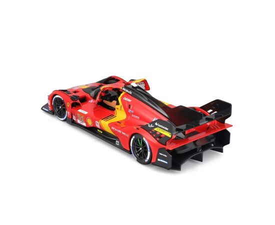 Машина Bburago Ferrari 499P LMH (124) (18-26309), изображение 8 Машина Bburago Ferrari 499P LMH (124) (18-26309), изображение 8