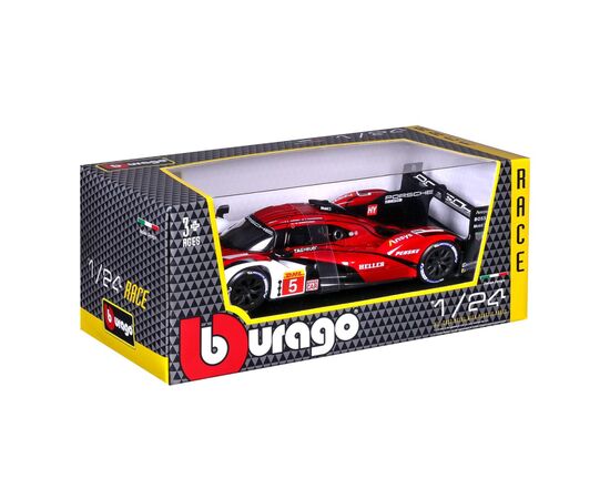 Машина Bburago Porsche 963 (124) (18-28022), изображение 2 Машина Bburago Porsche 963 (124) (18-28022), изображение 2