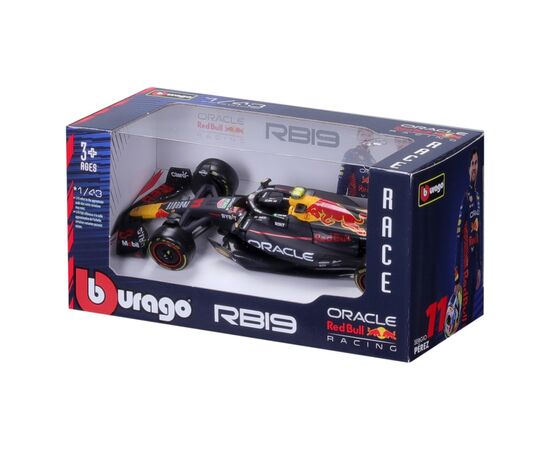 Машина Bburago Red Bull Racing RB19 (2023) (143) (18-38082), изображение 2 Машина Bburago Red Bull Racing RB19 (2023) (143) (18-38082), изображение 2