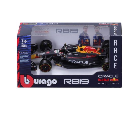 Машина Bburago Red Bull Racing RB19 (2023) (143) (18-38082), изображение 8 Машина Bburago Red Bull Racing RB19 (2023) (143) (18-38082), изображение 8