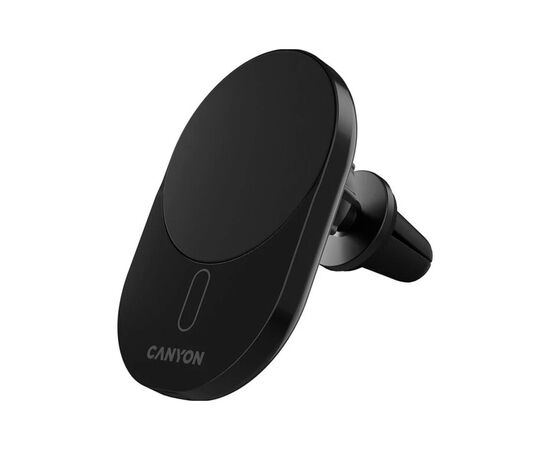 Зарядное устройство Canyon OnGrip 105 15W Qi2 Wireless Black (CNS-CCH105B), изображение 2 Зарядное устройство Canyon OnGrip 105 15W Qi2 Wireless Black (CNS-CCH105B), изображение 2