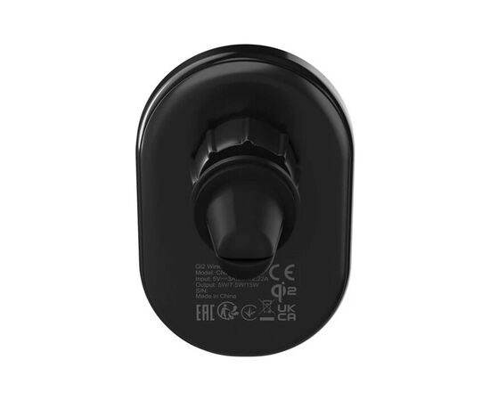 Зарядное устройство Canyon OnGrip 105 15W Qi2 Wireless Black (CNS-CCH105B), изображение 4 Зарядное устройство Canyon OnGrip 105 15W Qi2 Wireless Black (CNS-CCH105B), изображение 4