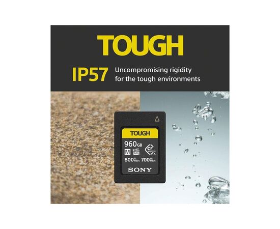 Карта памяти Sony 960GB Tough (CEAM960T.SYM), изображение 2 Карта памяти Sony 960GB Tough (CEAM960T.SYM), изображение 2