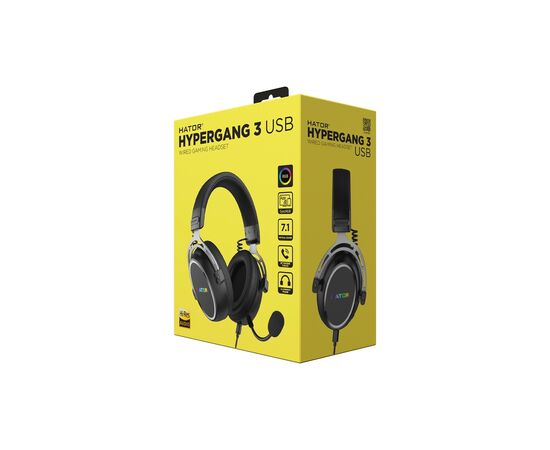 Наушники Hator Hypergang 3 Hi-Res Black (ESH50), изображение 8 Наушники Hator Hypergang 3 Hi-Res Black (ESH50), изображение 8