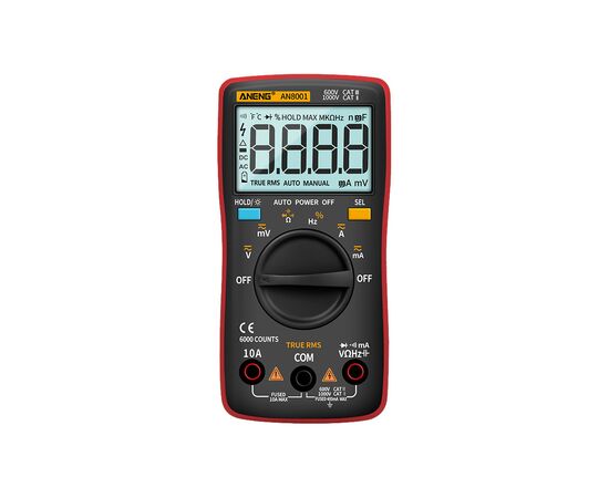 Цифровой мультиметр ANENG AN8001, V, A, R (AN8001)