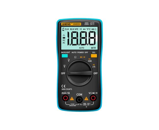 Цифровой мультиметр ANENG AN8004, V, A, R (AN8004)