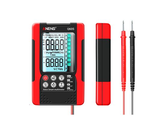 Цифровой мультиметр ANENG AN-Q60S, V, A, R, C, T, F (AN-Q60S), изображение 2 Цифровой мультиметр ANENG AN-Q60S, V, A, R, C, T, F (AN-Q60S), изображение 2