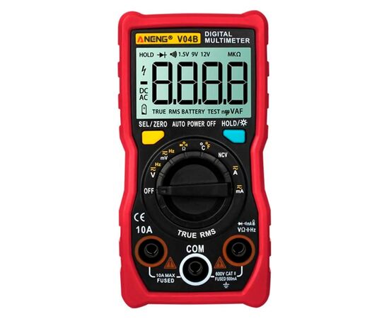 Цифровой мультиметр ANENG AN-V04B, V, A, R, F, з ємнісним діодом (AN-V04B)