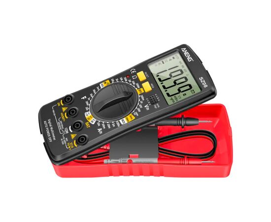 Цифровий мультиметр ANENG SZ08, V, A, R, C, T, F, функція hFE (SZ08), зображення 3 Цифровий мультиметр ANENG SZ08, V, A, R, C, T, F, функція hFE (SZ08), зображення 3
