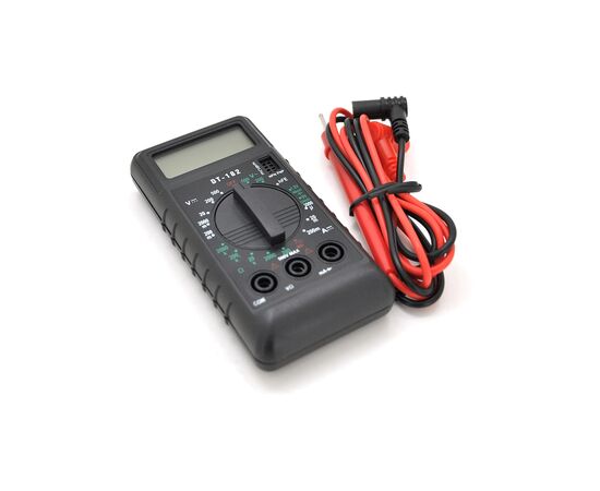 Цифровий мультиметр Voltronic DT-182, V, A, R, Q100 (DT-182), зображення 2 Цифровий мультиметр Voltronic DT-182, V, A, R, Q100 (DT-182), зображення 2