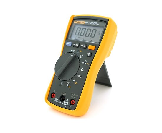 Цифровий мультиметр Must Fluke 115C, V, A, C, R, F (F-115C), зображення 4 Цифровий мультиметр Must Fluke 115C, V, A, C, R, F (F-115C), зображення 4