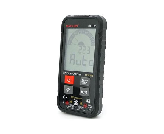 Цифровой мультиметр Mayilon HT-112B, V, A, R, C, F, T (HT-112B), изображение 3 Цифровой мультиметр Mayilon HT-112B, V, A, R, C, F, T (HT-112B), изображение 3