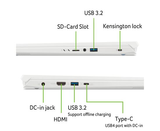 Ноутбук Acer Nitro V 14 ANV14-61-R1RE (NH.QTYEU.004), зображення 11 Ноутбук Acer Nitro V 14 ANV14-61-R1RE (NH.QTYEU.004), зображення 11
