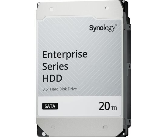 Жесткий диск для сервера Synology 3.5" 20TБ SATA 7200 (HAT5310-20T), изображение 7 Жесткий диск для сервера Synology 3.5" 20TБ SATA 7200 (HAT5310-20T), изображение 7