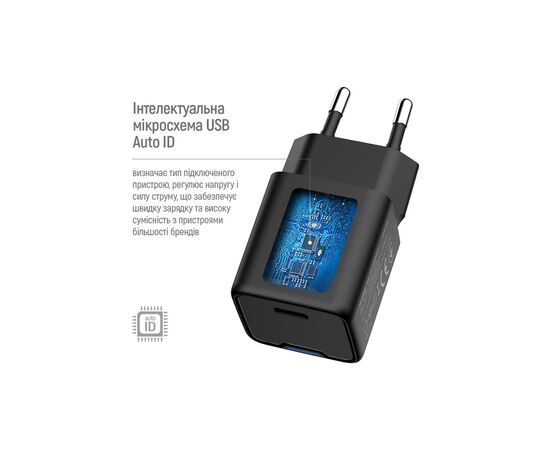 Зарядное устройство ColorWay GaN Mini 25W PD Port PPS USB-C black (CW-CHS052PD-BK), изображение 10 Зарядное устройство ColorWay GaN Mini 25W PD Port PPS USB-C black (CW-CHS052PD-BK), изображение 10