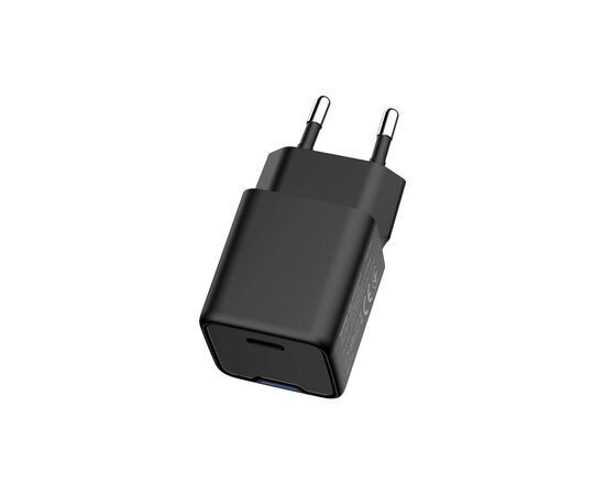 Зарядное устройство ColorWay GaN Mini 25W PD Port PPS USB-C black (CW-CHS052PD-BK), изображение 4 Зарядное устройство ColorWay GaN Mini 25W PD Port PPS USB-C black (CW-CHS052PD-BK), изображение 4