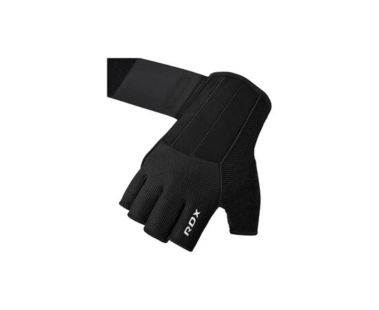 Перчатки для фитнеса RDX W3 with EVA Padding Black M (WGS-W3B-M+), изображение 4 Перчатки для фитнеса RDX W3 with EVA Padding Black M (WGS-W3B-M+), изображение 4