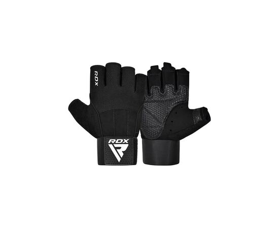 Перчатки для фитнеса RDX W3 with EVA Padding Black M (WGS-W3B-M+)