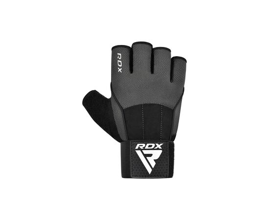 Перчатки для фитнеса RDX W3 with EVA Padding Grey S (WGS-W3G-S+), изображение 2 Перчатки для фитнеса RDX W3 with EVA Padding Grey S (WGS-W3G-S+), изображение 2
