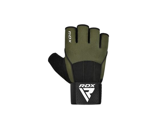 Перчатки для фитнеса RDX W3 with EVA Padding White M (WGS-W3W-M+), изображение 2 Перчатки для фитнеса RDX W3 with EVA Padding White M (WGS-W3W-M+), изображение 2