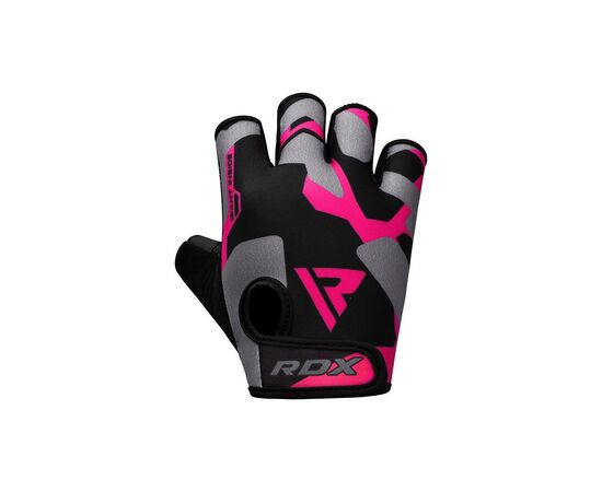 Перчатки для фитнеса RDX F6 Sumblimation Pink S (WGS-F6P-S), изображение 5 Перчатки для фитнеса RDX F6 Sumblimation Pink S (WGS-F6P-S), изображение 5