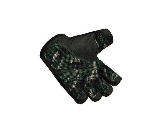 Перчатки для фитнеса RDX T2 Half Army Green Plus M (WGA-T2HA-M+), изображение 4