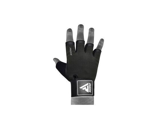 Перчатки для фитнеса RDX T2 Half Black Plus S (WGA-T2HB-S+), изображение 3 Перчатки для фитнеса RDX T2 Half Black Plus S (WGA-T2HB-S+), изображение 3