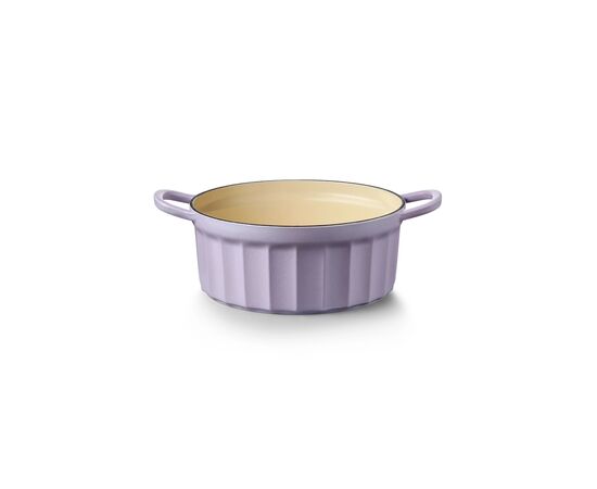 Гусятница Buydeem CP521 Petal Purple чавунна емальована 2.9 л (CP521-PP), изображение 2 Гусятница Buydeem CP521 Petal Purple чавунна емальована 2.9 л (CP521-PP), изображение 2