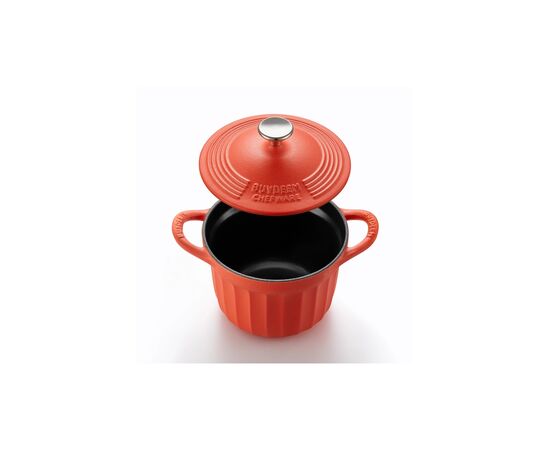 Гусятница Buydeem CP541 Koi Red чавунна емальована 1.8 л (CP541-KR), изображение 2 Гусятница Buydeem CP541 Koi Red чавунна емальована 1.8 л (CP541-KR), изображение 2
