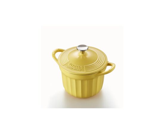 Гусятница Buydeem CP541 Mellow Yellow чавунна емальована 1.8 л (CP541-MY), изображение 5 Гусятница Buydeem CP541 Mellow Yellow чавунна емальована 1.8 л (CP541-MY), изображение 5