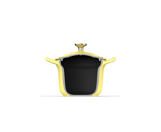 Гусятница Buydeem CP541 Mellow Yellow чавунна емальована 1.8 л (CP541-MY), изображение 6 Гусятница Buydeem CP541 Mellow Yellow чавунна емальована 1.8 л (CP541-MY), изображение 6