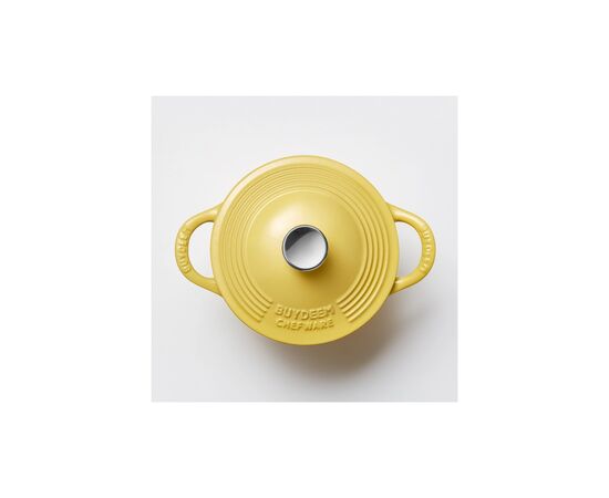 Гусятница Buydeem CP541 Mellow Yellow чавунна емальована 1.8 л (CP541-MY), изображение 8 Гусятница Buydeem CP541 Mellow Yellow чавунна емальована 1.8 л (CP541-MY), изображение 8