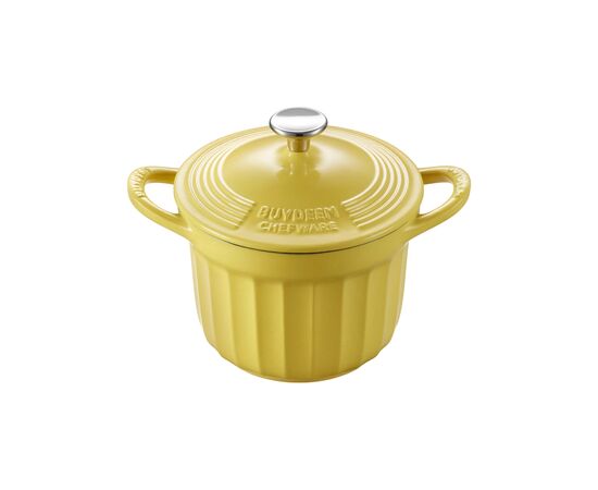 Гусятниця Buydeem CP541 Mellow Yellow чавунна емальована 1.8 л (CP541-MY)