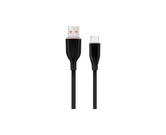Дата кабель USB 2.0 AM to Type-C 1.5m 2.1A Cablexpert (CC-USB2S-AMCM-1.5M-BK)