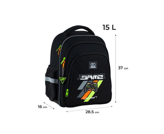 Рюкзак школьный GoPack Education 2606S-6 Next Level (GO25-2606S-6), изображение 2 Рюкзак школьный GoPack Education 2606S-6 Next Level (GO25-2606S-6), изображение 2