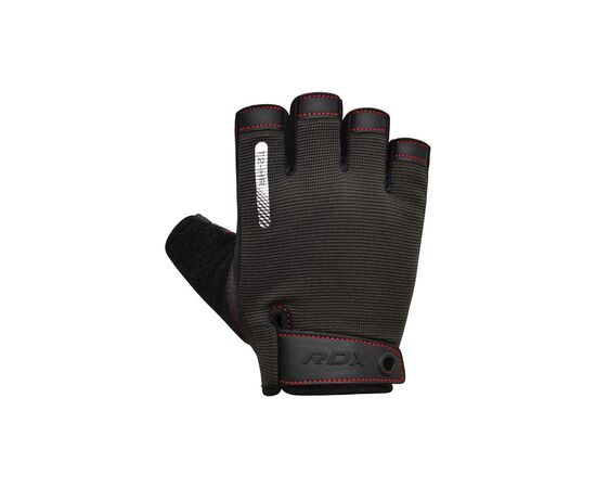 Перчатки для фитнеса RDX T2 Half Red M (WGA-T2HR-M), изображение 5 Перчатки для фитнеса RDX T2 Half Red M (WGA-T2HR-M), изображение 5