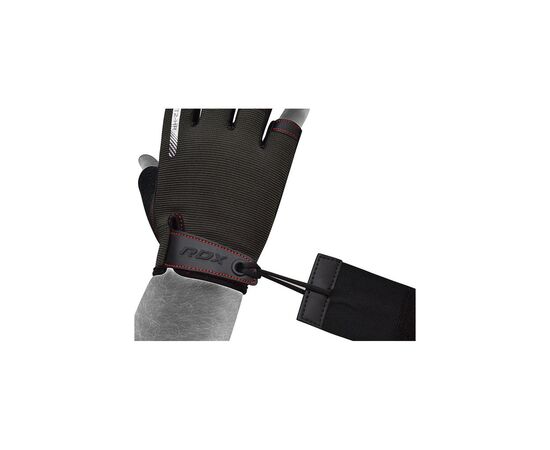 Перчатки для фитнеса RDX T2 Half Red S (WGA-T2HR-S), изображение 5 Перчатки для фитнеса RDX T2 Half Red S (WGA-T2HR-S), изображение 5