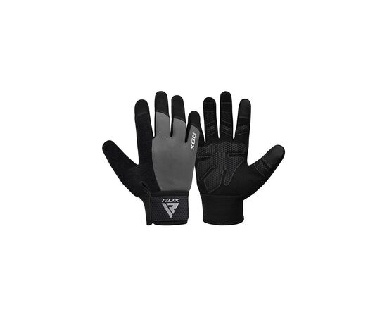 Перчатки для фитнеса RDX W1 Full Finger Plus Grey S (WGA-W1FG-S+), изображение 5 Перчатки для фитнеса RDX W1 Full Finger Plus Grey S (WGA-W1FG-S+), изображение 5