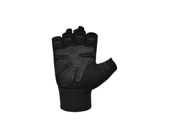 Рукавички для фітнесу RDX W1 Half Army Green Plus M (WGA-W1HA-M+), зображення 3 Рукавички для фітнесу RDX W1 Half Army Green Plus M (WGA-W1HA-M+), зображення 3