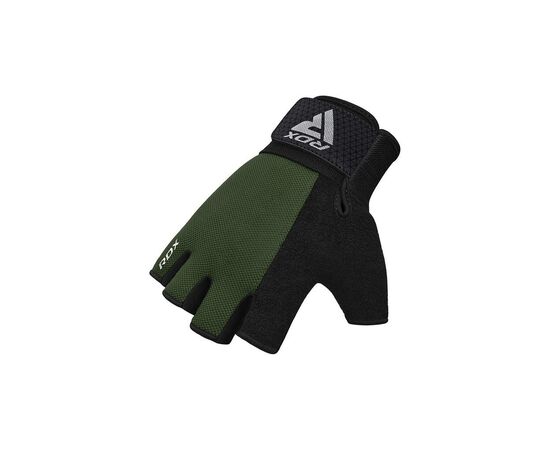 Перчатки для фитнеса RDX W1 Half Army Green Plus S (WGA-W1HA-S+), изображение 5 Перчатки для фитнеса RDX W1 Half Army Green Plus S (WGA-W1HA-S+), изображение 5