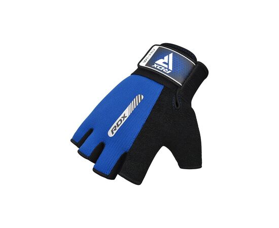 Перчатки для фитнеса RDX W1 Half Blue S (WGA-W1HU-S), изображение 3