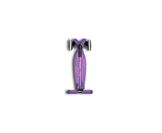 Самокат Micro Maxi Deluxe Foldable LED фиолетовый (MMD100), изображение 5 Самокат Micro Maxi Deluxe Foldable LED фиолетовый (MMD100), изображение 5