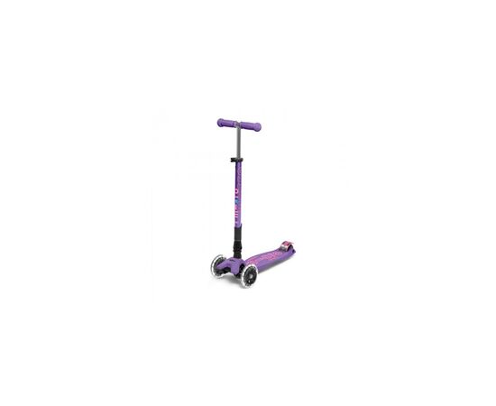 Самокат Micro Maxi Deluxe Foldable LED фиолетовый (MMD100), изображение 7 Самокат Micro Maxi Deluxe Foldable LED фиолетовый (MMD100), изображение 7