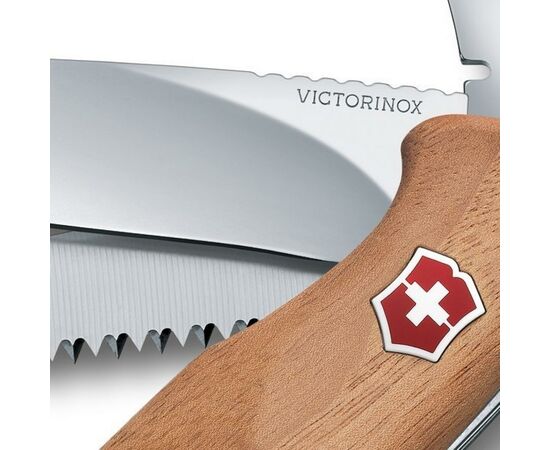 Нож Victorinox Ranger Wood 55,130мм, орех, коробка (0.9561.63), изображение 4 Нож Victorinox Ranger Wood 55,130мм, орех, коробка (0.9561.63), изображение 4