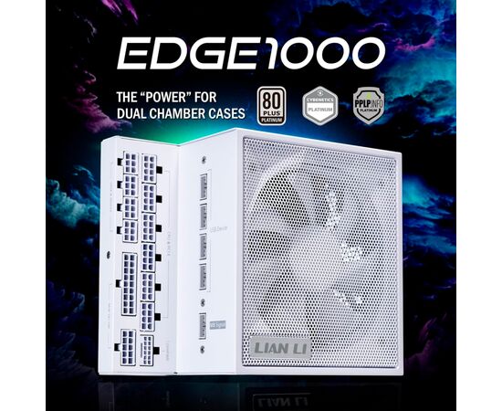 Блок питания Lian Li 1000W EDGE1000 White (G9P.EG1000.WE00.EU), изображение 10 Блок питания Lian Li 1000W EDGE1000 White (G9P.EG1000.WE00.EU), изображение 10