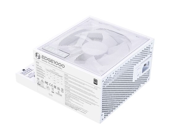 Блок питания Lian Li 1000W EDGE1000 White (G9P.EG1000.WE00.EU), изображение 2 Блок питания Lian Li 1000W EDGE1000 White (G9P.EG1000.WE00.EU), изображение 2